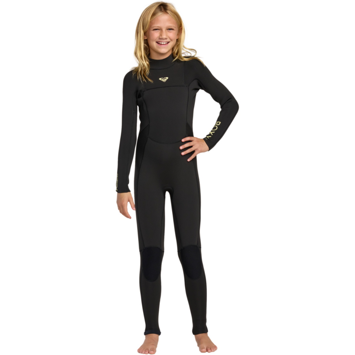 2026 Roxy Junior Prologue+ 5/4mm Back Zip Wetsuit 26RW213509 - Black